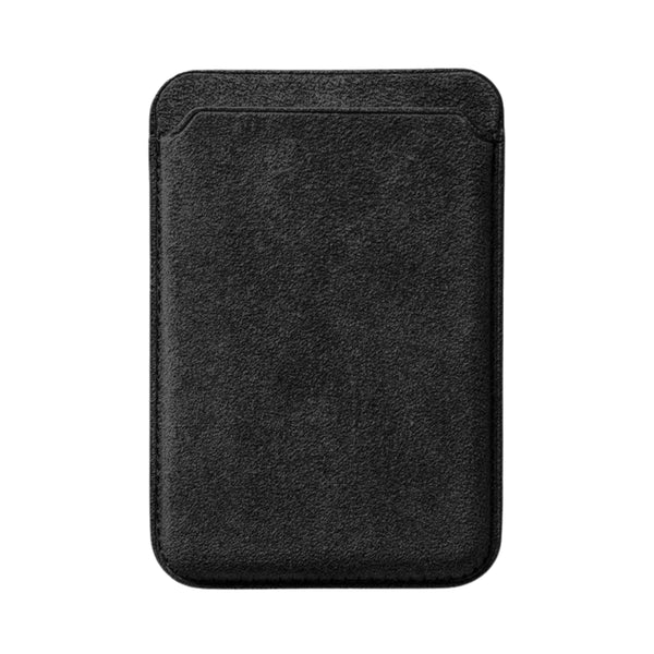 Alcantara MagSafe Wallet - Deep Black