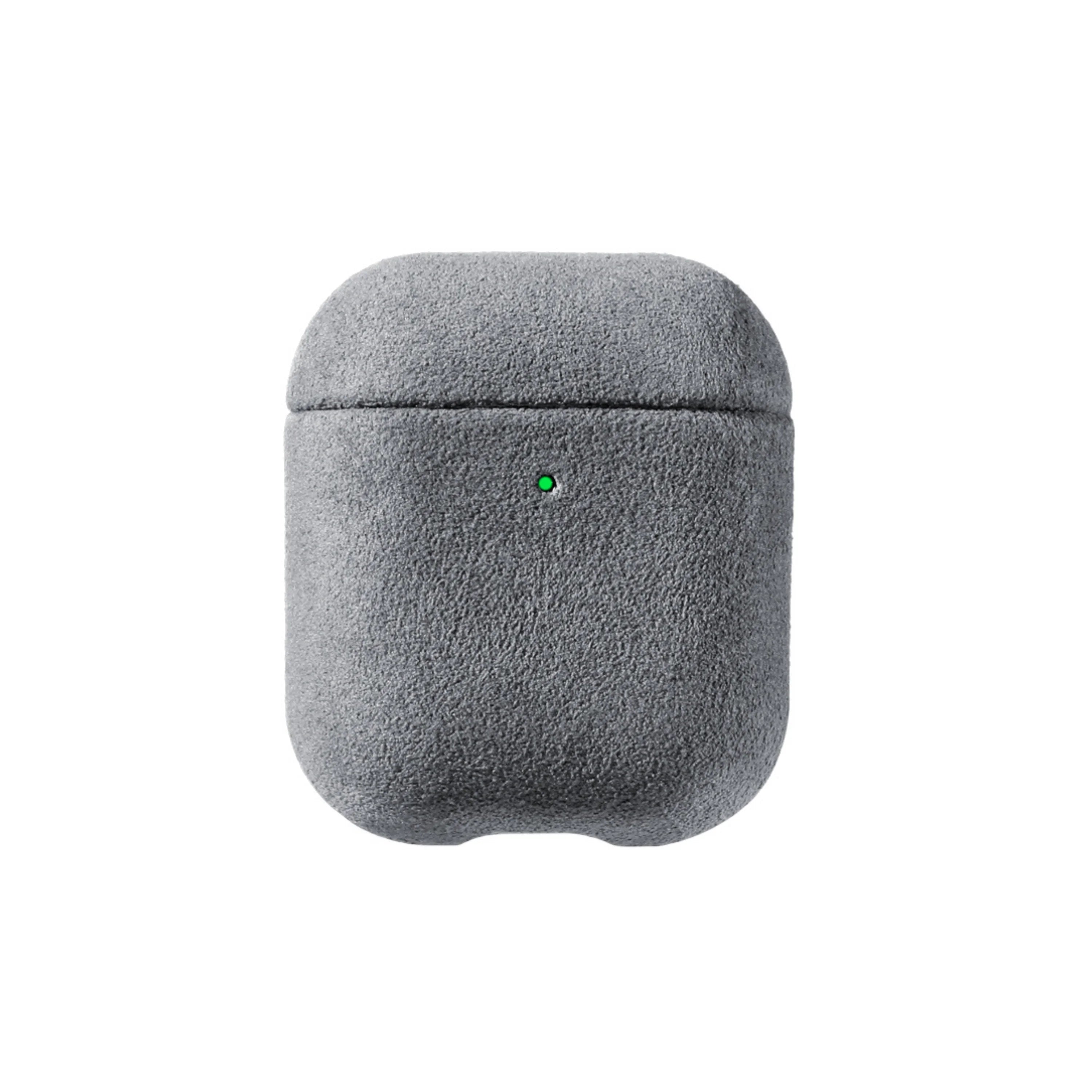 AirPods 1/2 Gen Alcantara Case - Nardo Gray