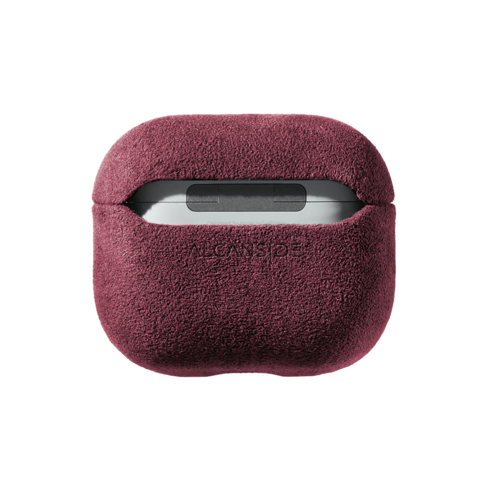 AirPods (3rd generation) Alcantara Case - Wine Red - Alcanside
