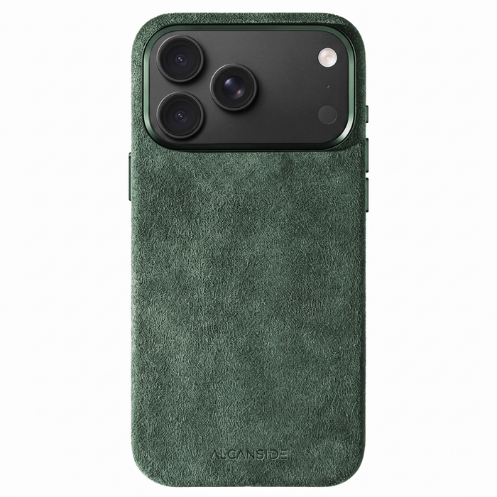 iPhone 18 Pro Max - Alcantara Case - Midnight Green