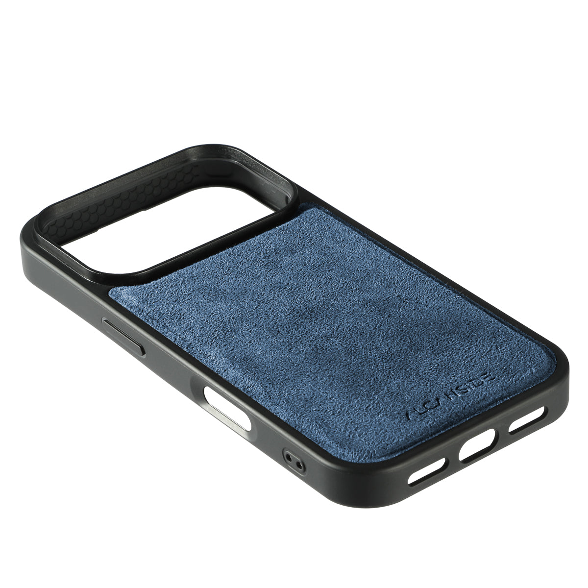 iPhone 17 Pro Max - Alcantara Back Cover - Ocean Blue