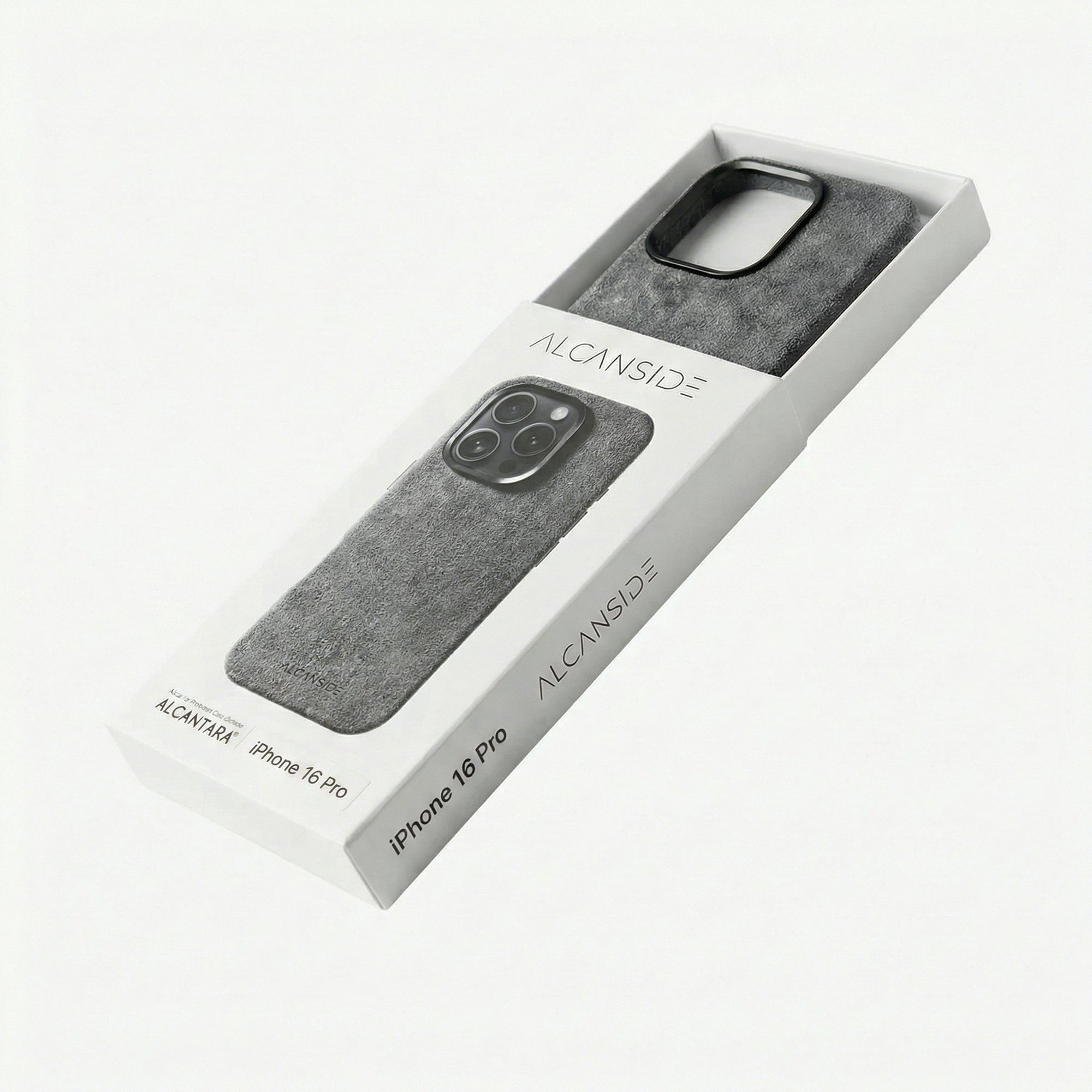 iPhone 16 Pro - Alcantara Case - Nardo Gray - Alcanside