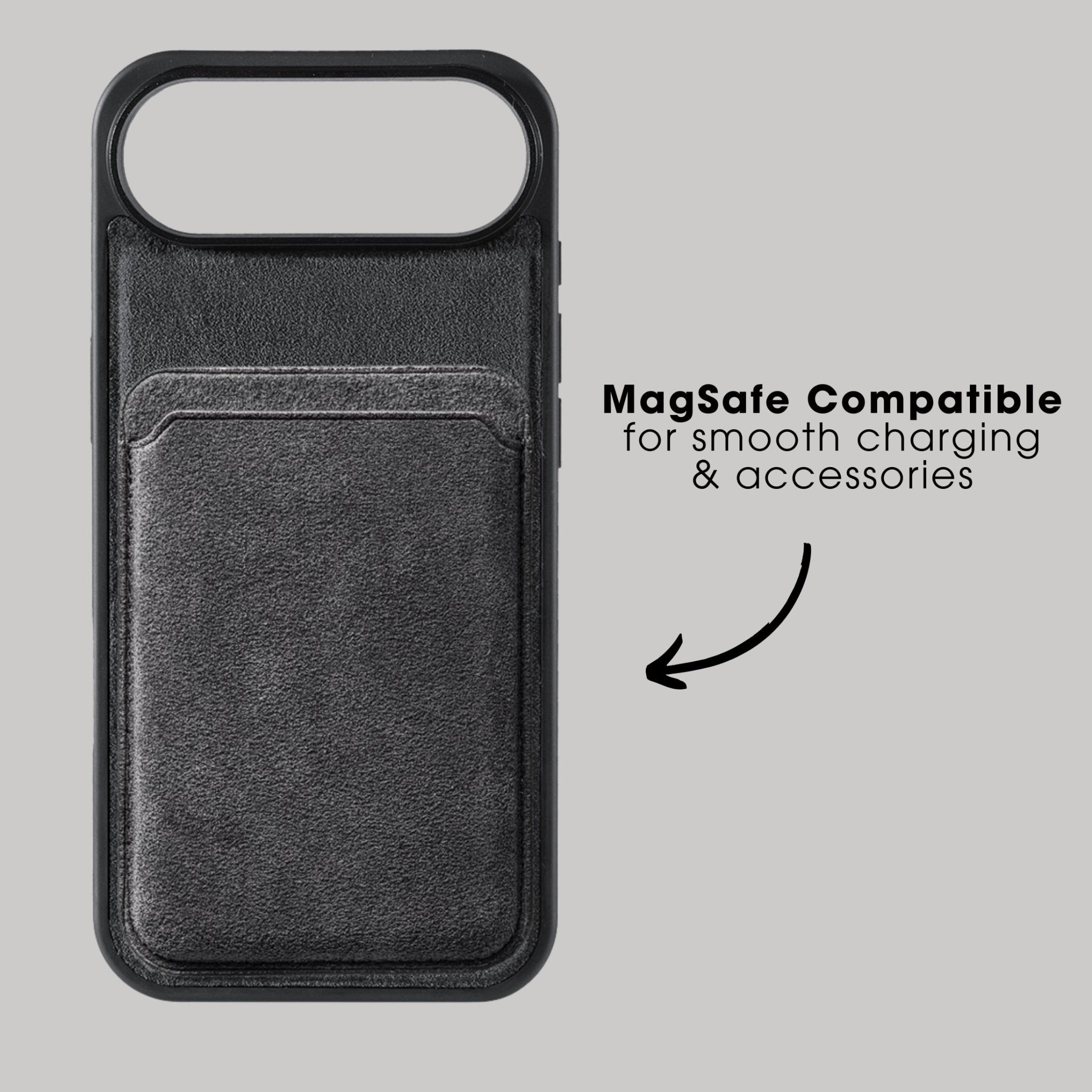 iPhone 17 Air - Alcantara Back Cover - Space Grey - Alcanside