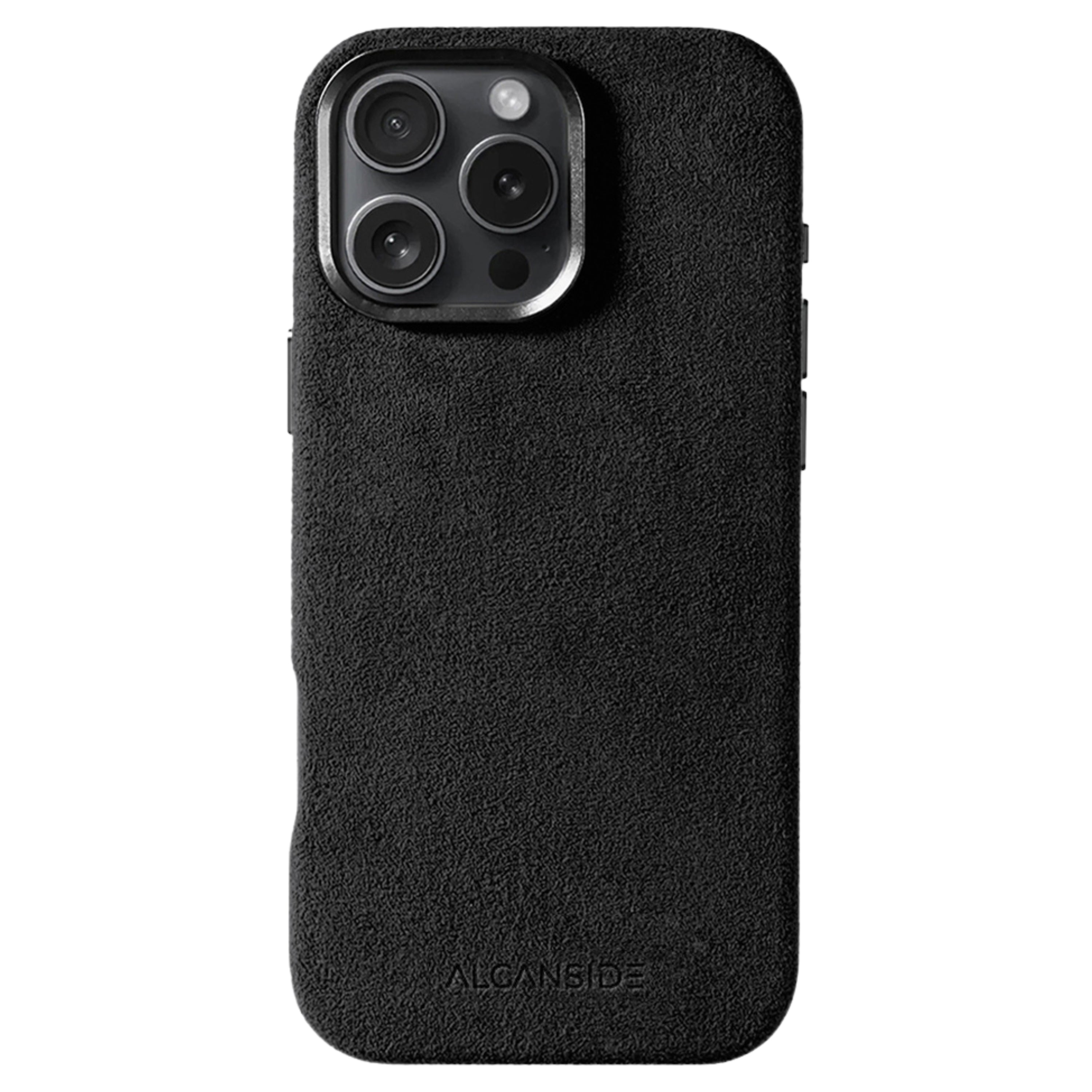iPhone 16 Pro Max - Alcantara Case - Deep Black