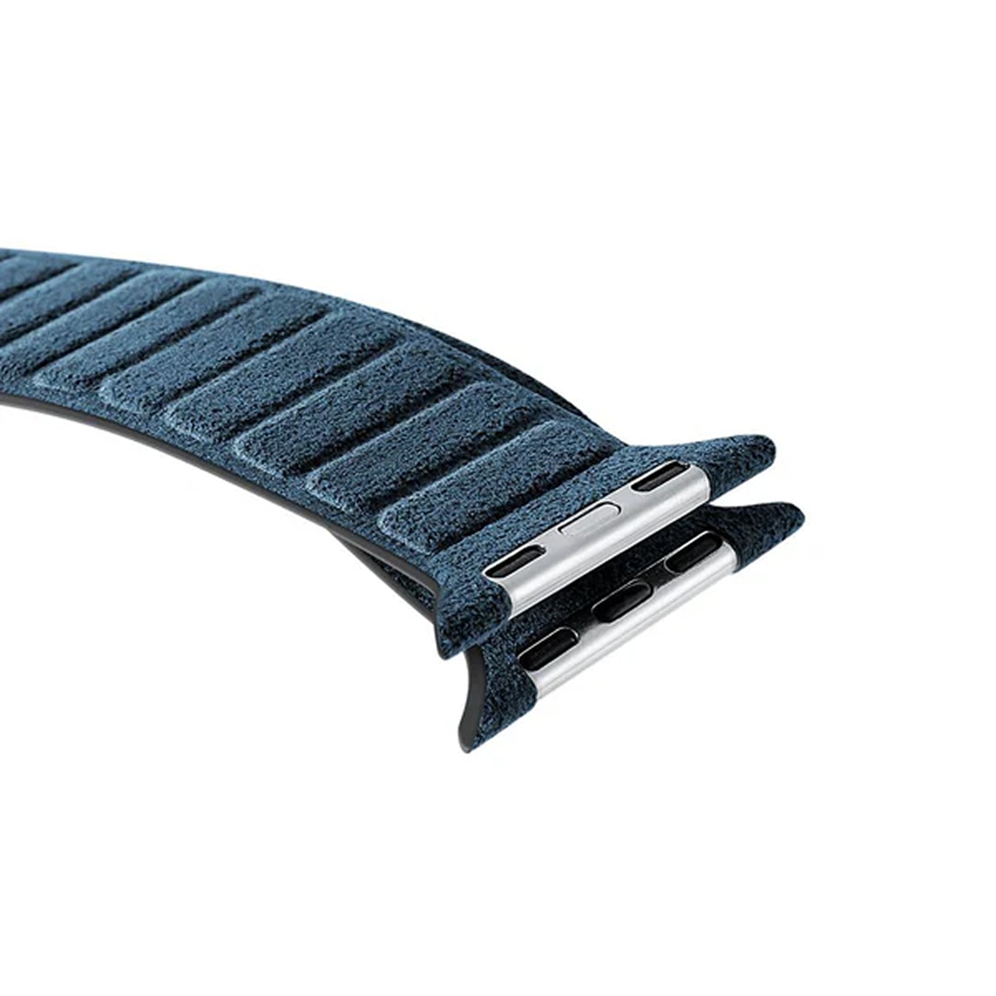 Alcantara Apple Watch Band - Ocean Blue - 42/44/45/46mm & Ultra (49mm)