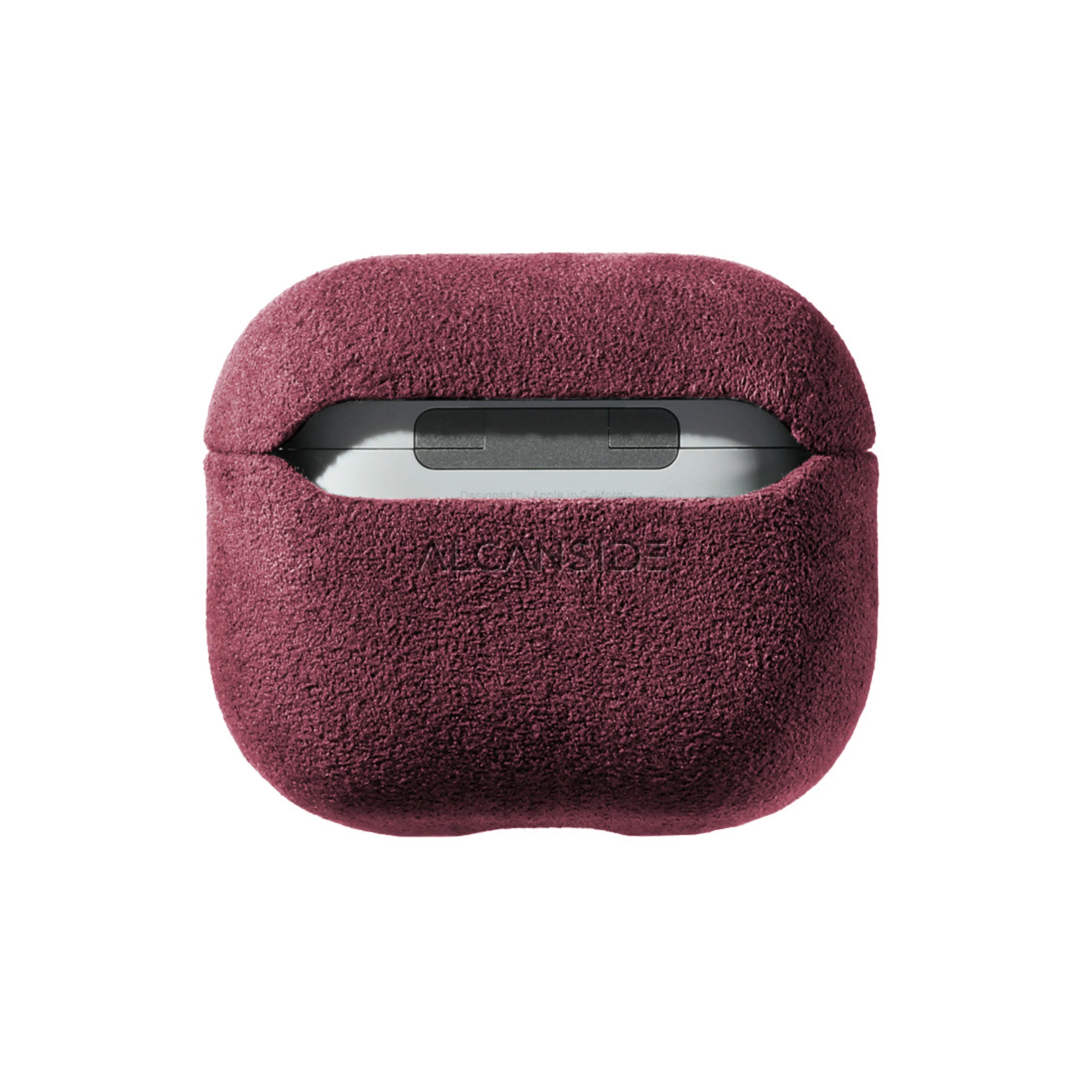 AirPods (3rd generation) Alcantara Case - Wine Red
