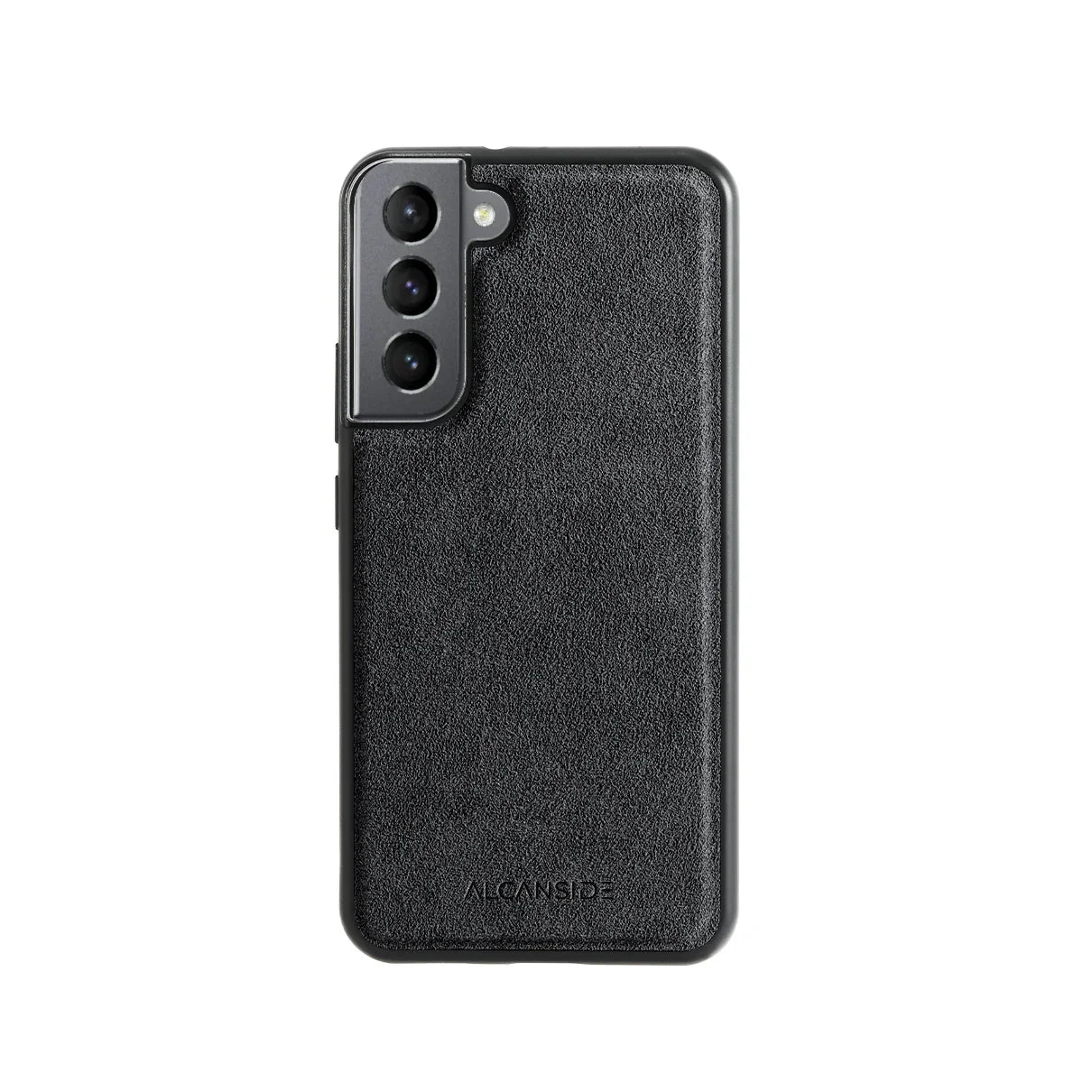 Samsung Galaxy S21 Plus - Alcantara Back Cover - Space Grey