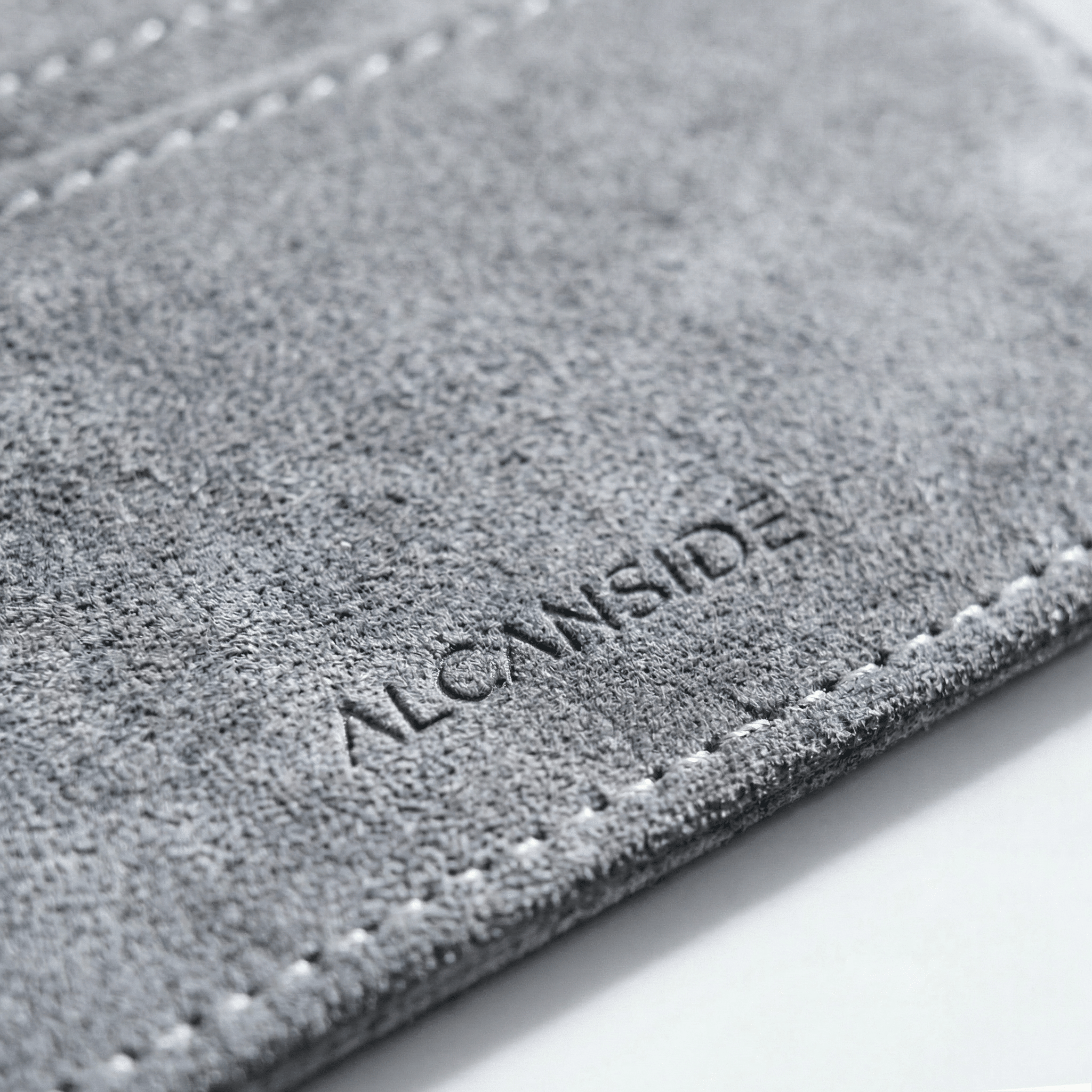 Alcantara Card Wallet - Nardo Gray - Alcanside