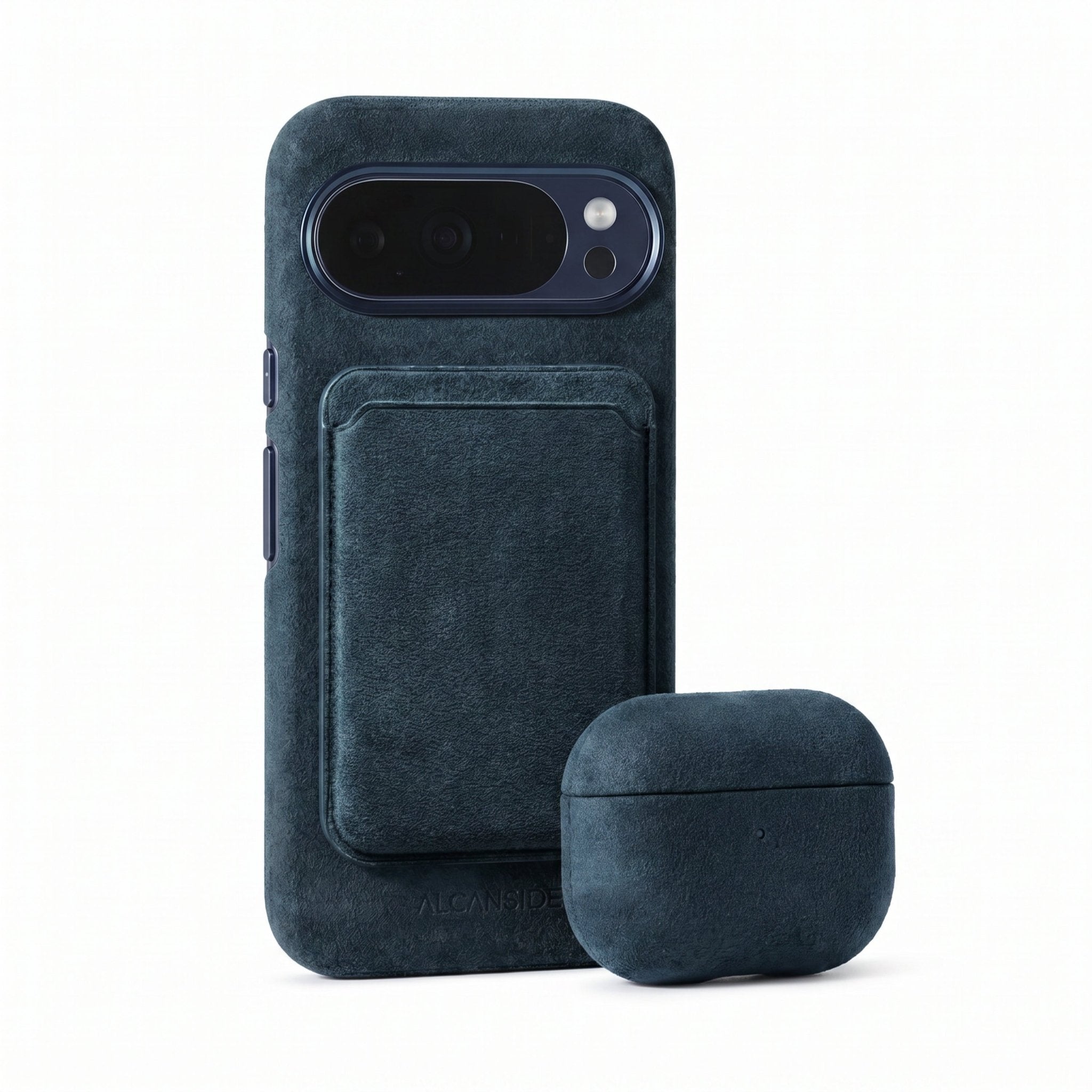 Google Pixel 10 Pro - Alcantara Case - Navy Blue - Alcanside