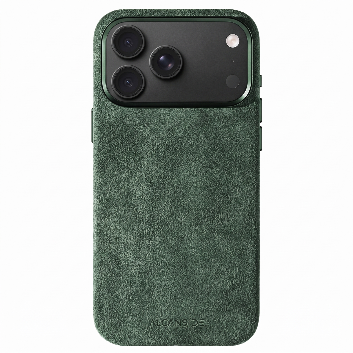 iPhone 18 Pro Alcantara Case Midnight Green
