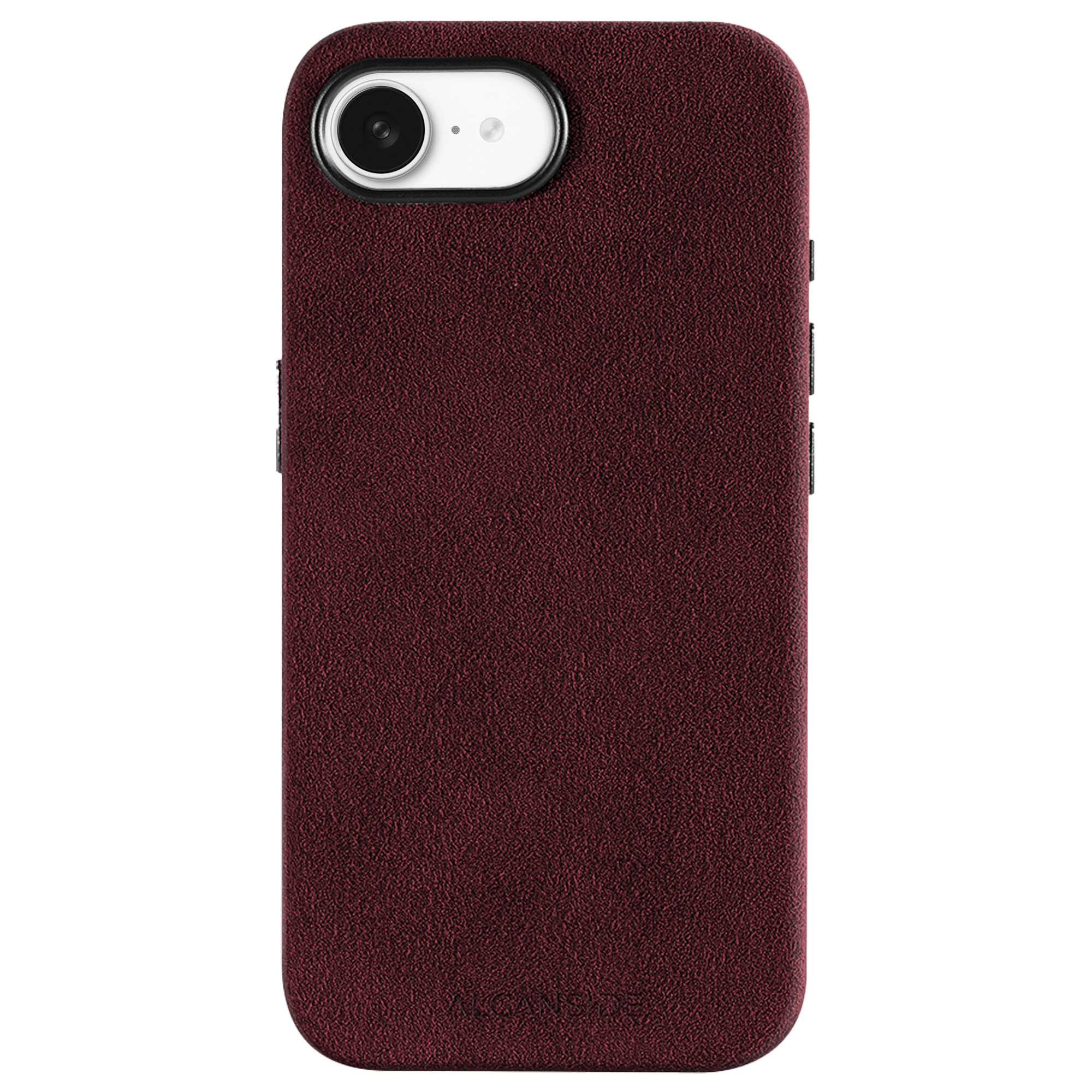 iPhone 16e - Alcantara Case - Wine Red