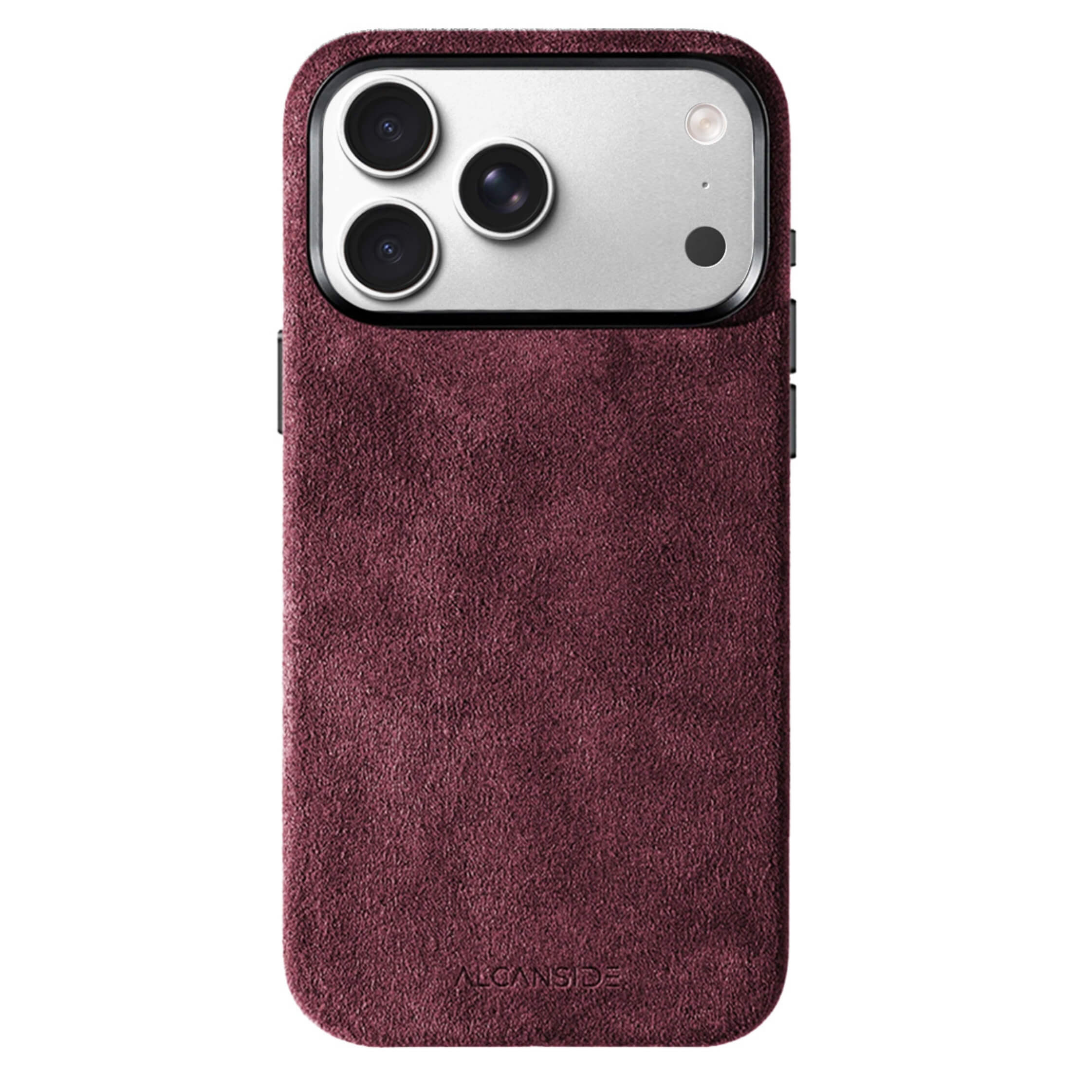 iPhone 17 Pro - Alcantara Case - Wine Red