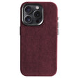 iPhone 15 Pro Max - Alcantara Case - Wine Red - Alcanside