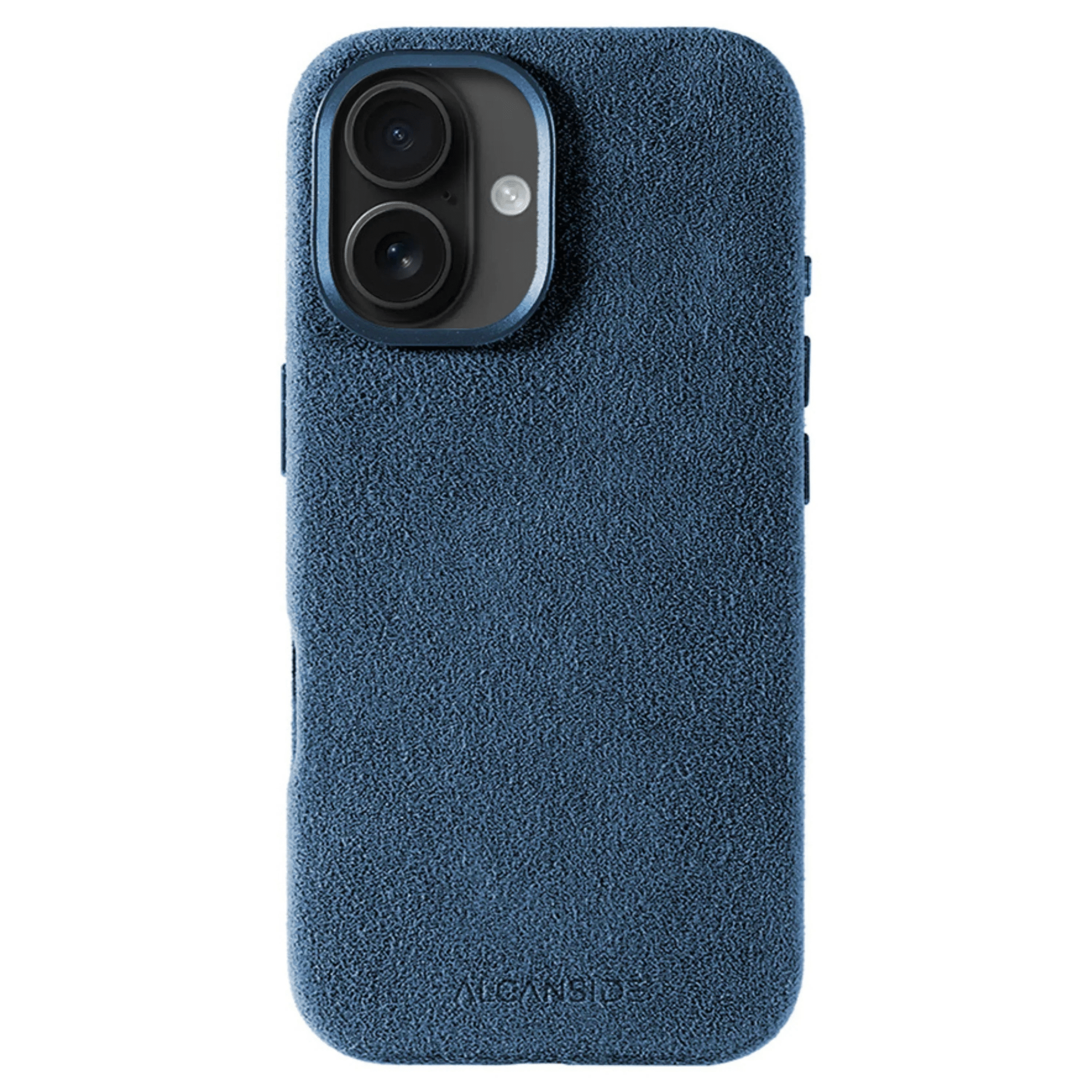 iPhone 16 - Alcantara Case - Ocean blue - Alcanside