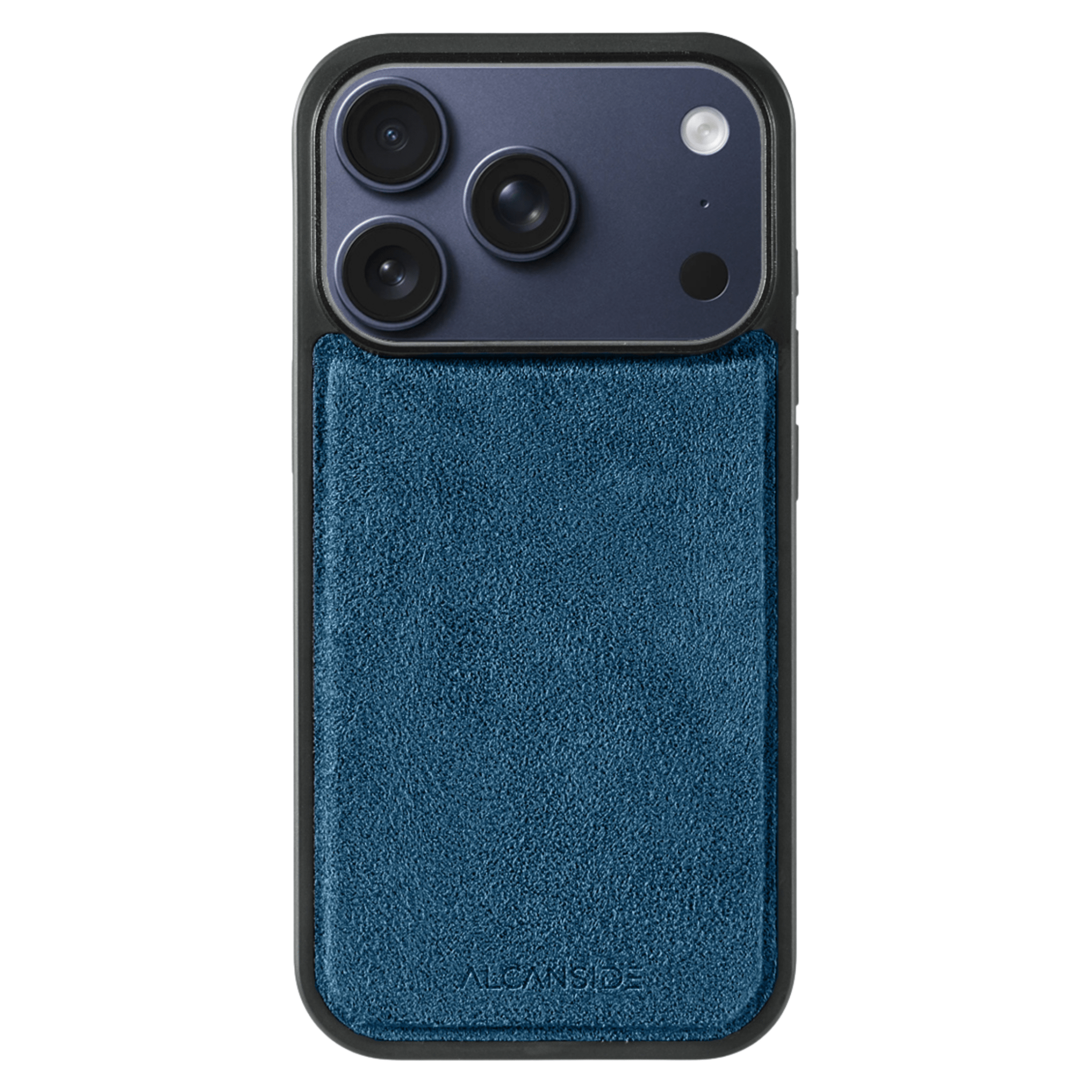 iPhone 17 Pro - Alcantara Back Cover - Ocean Blue - Alcanside