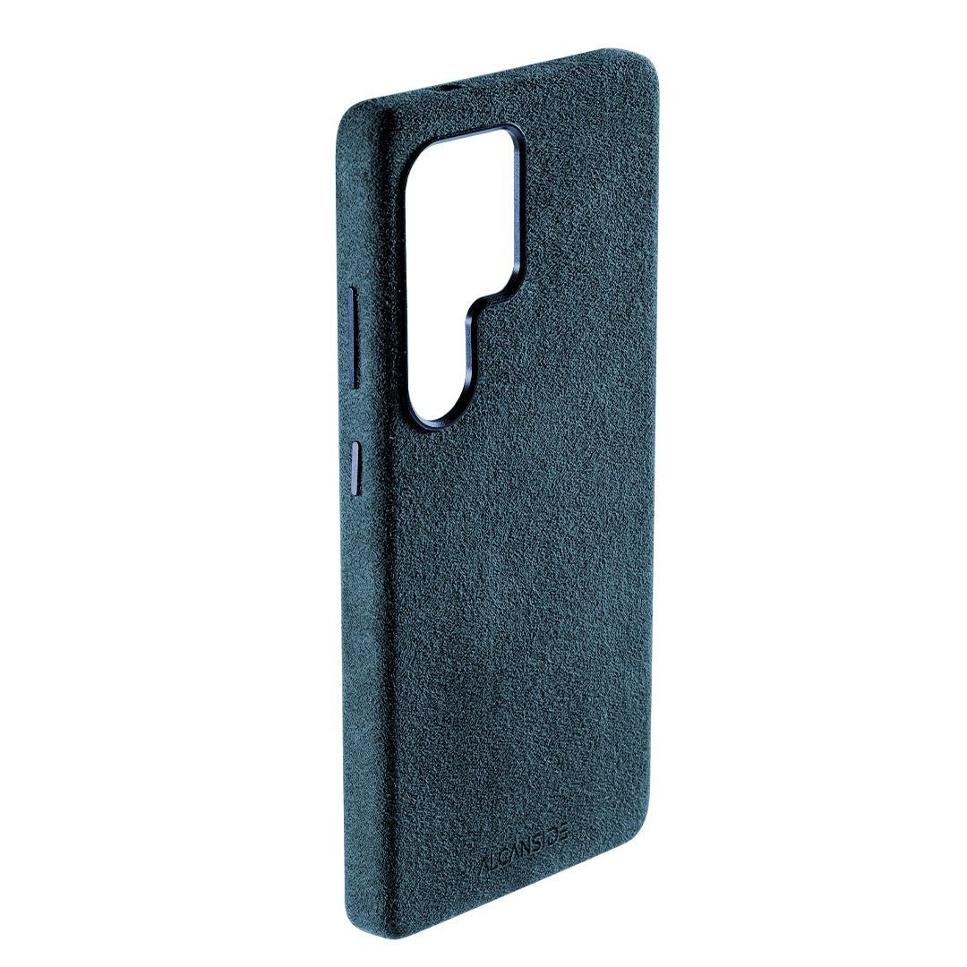 Samsung Galaxy S24 Ultra - Alcantara Case - Ocean Blue - Alcanside
