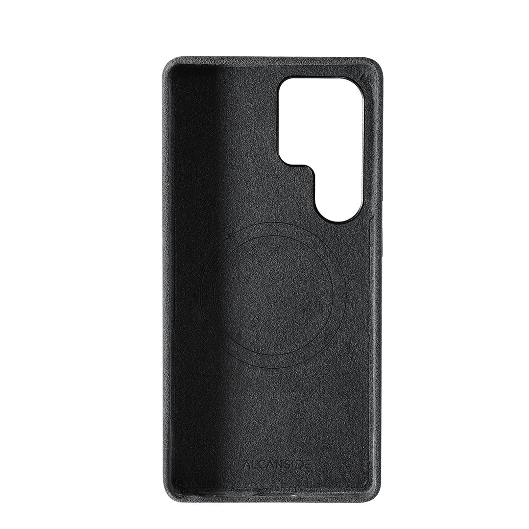 Samsung Galaxy S25 Ultra - Alcantara Case - Space Grey - Alcanside
