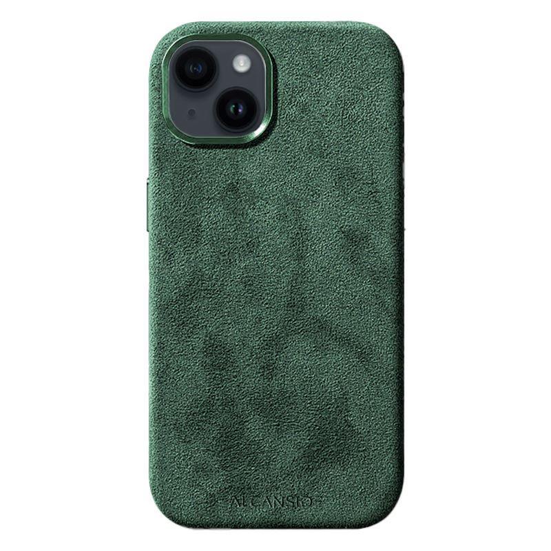 iPhone 14 Plus - Alcantara Case - Midnight Green - Alcanside